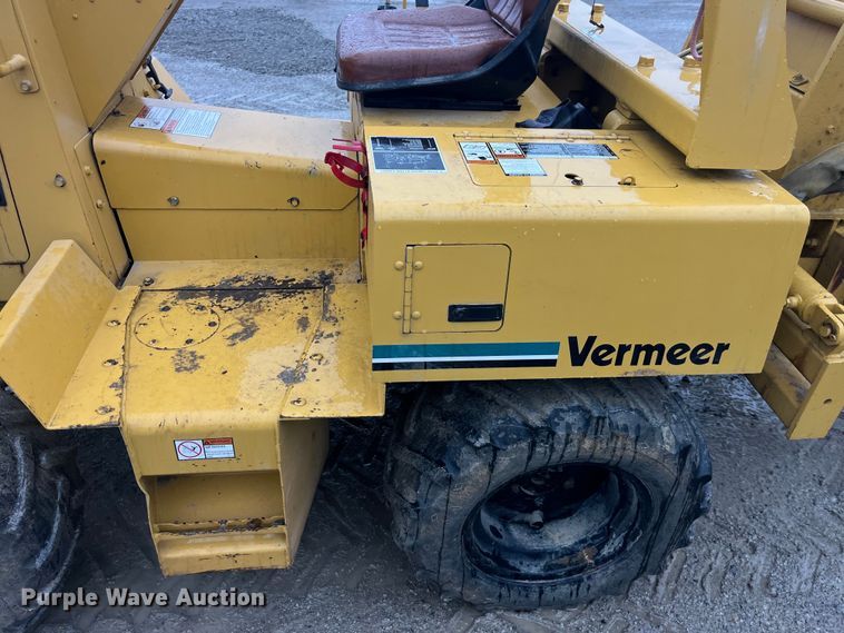 image for item LD9497 1997 Vermeer V4150A trencher