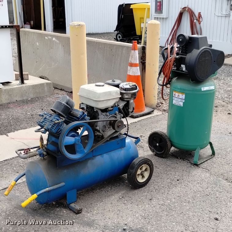 image for item LO9017 (2) air compressors 