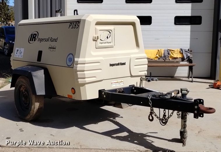 image for item LO9020 2011 Ingersoll Rand  P185 air compressor