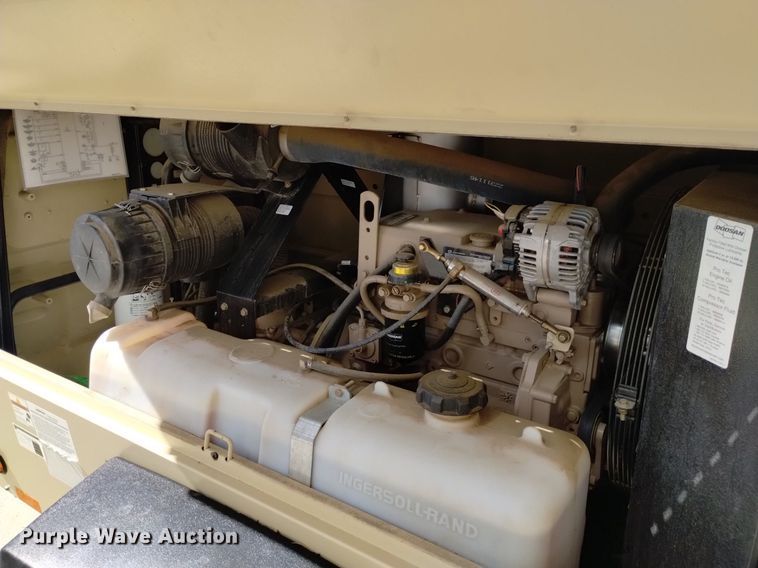 image for item LO9020 2011 Ingersoll Rand  P185 air compressor