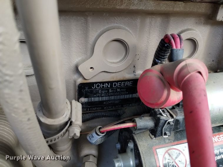 image for item LO9020 2011 Ingersoll Rand  P185 air compressor