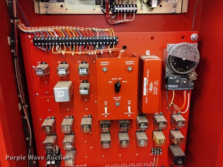 image for item LO9023 Metron FD2-J fire pump controller 