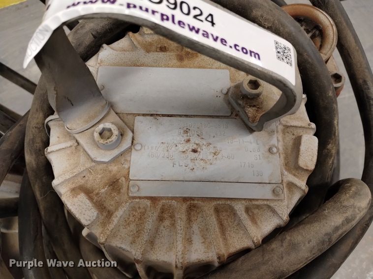 image for item LO9024 (2) Flygt Corporation FL3 submersible electric pumps