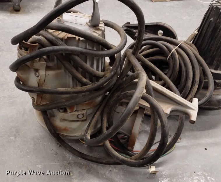 image for item LO9024 (2) Flygt Corporation FL3 submersible electric pumps