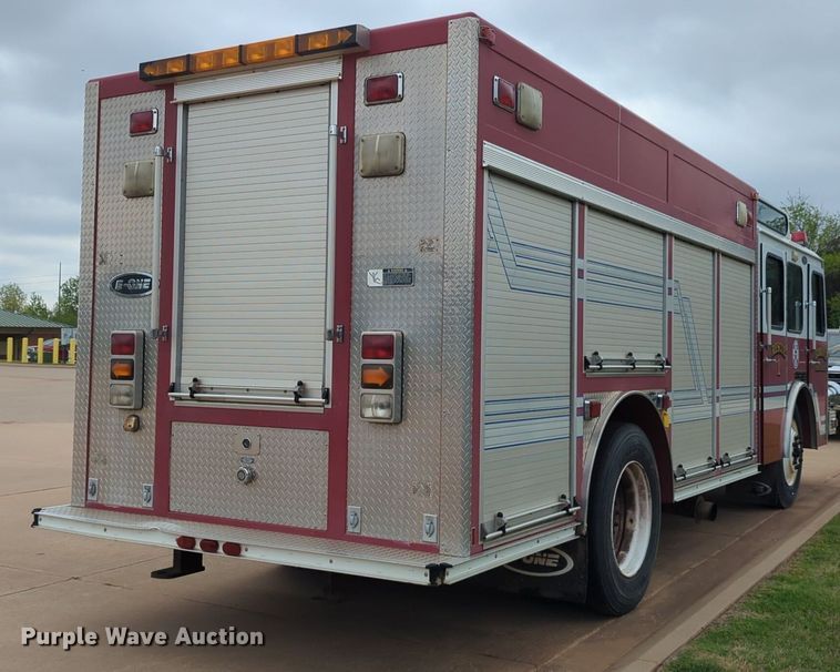 image for item LY9528 1994 E-One fire truck