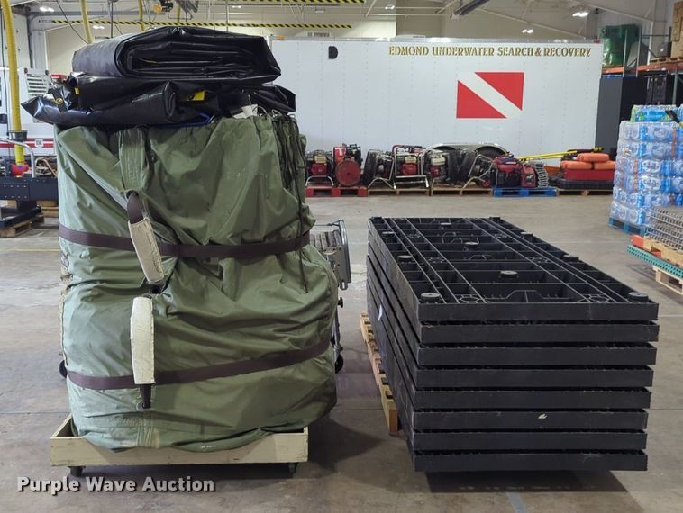 image for item LY9533 DHS Systems 4XBI  decon shelter popup tent kit