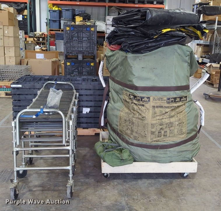 image for item LY9533 DHS Systems 4XBI  decon shelter popup tent kit