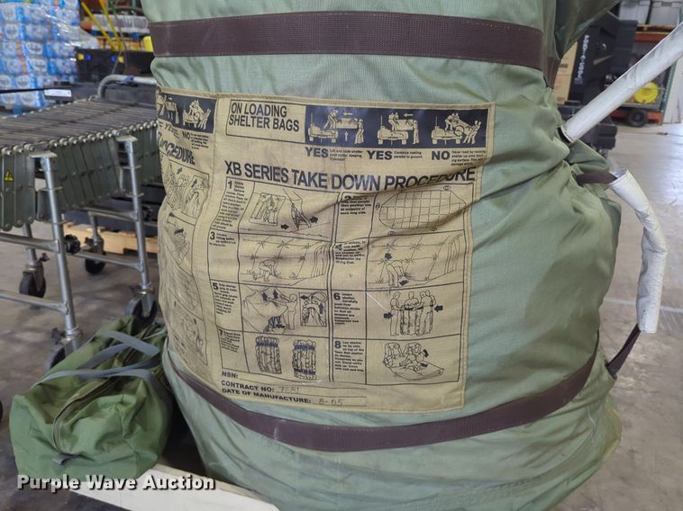 image for item LY9533 DHS Systems 4XBI  decon shelter popup tent kit