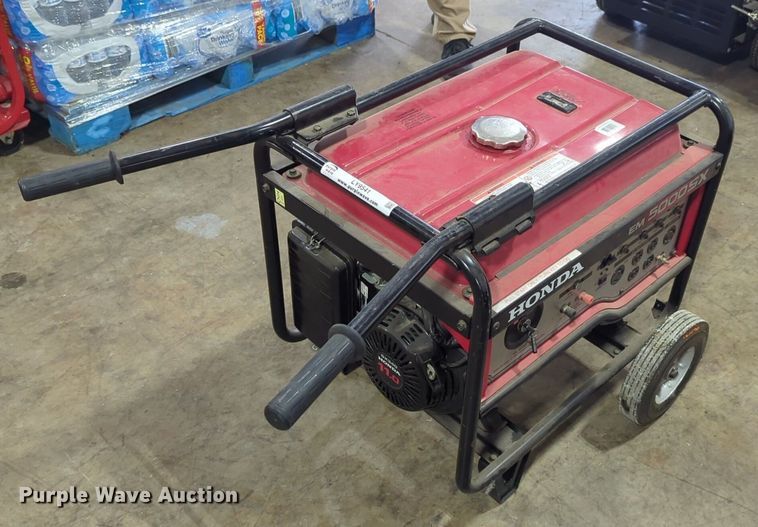image for item LY9541 Honda EM5000SX generator