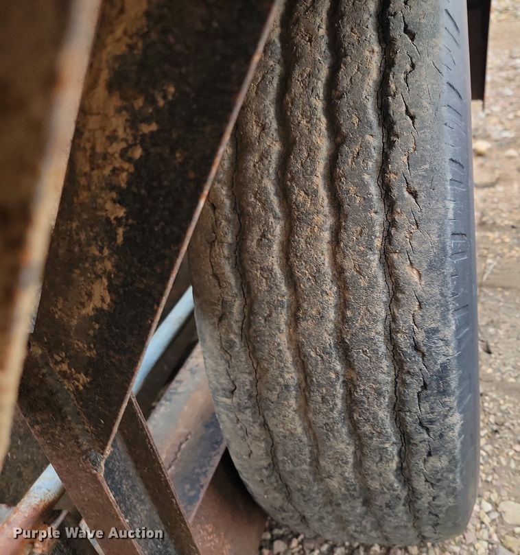 image for item ME9720 1993 Shop built  tilt deck equipment trailer