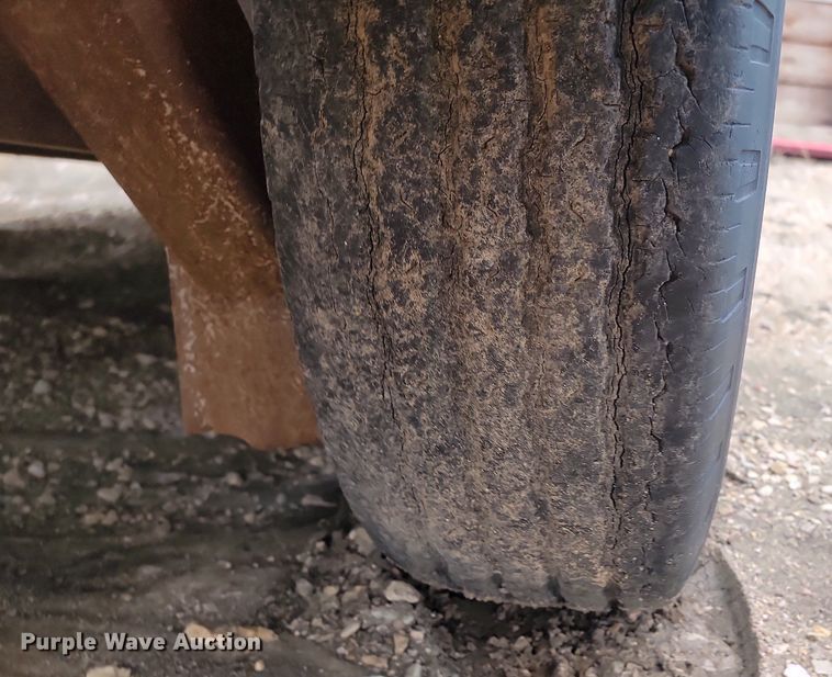 image for item ME9720 1993 Shop built  tilt deck equipment trailer