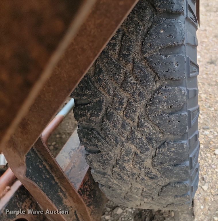 image for item ME9720 1993 Shop built  tilt deck equipment trailer