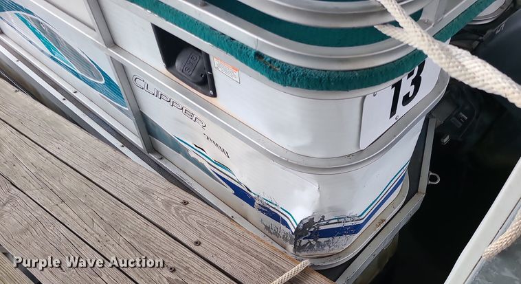 image for item MQ9642 2004 Playcraft Clipper 2400 pontoon boat