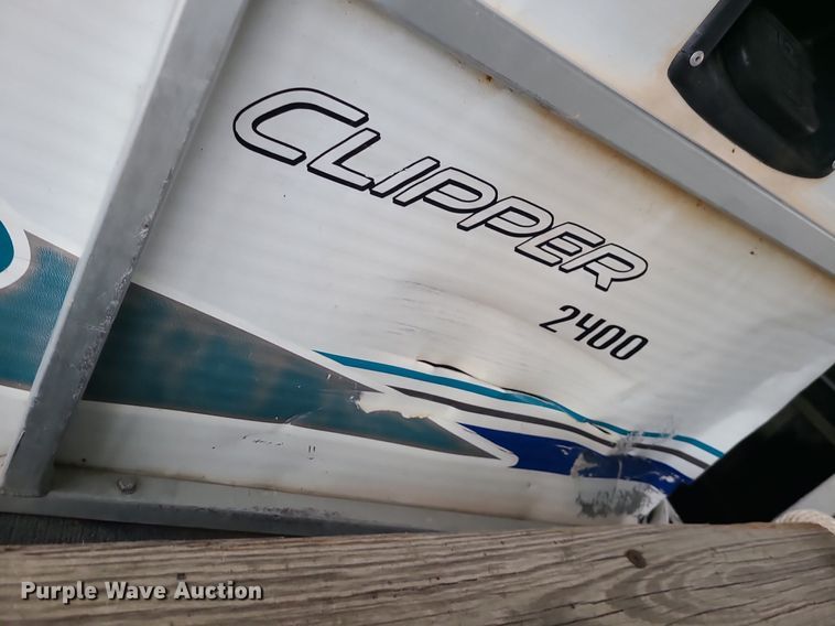 image for item MQ9642 2004 Playcraft Clipper 2400 pontoon boat