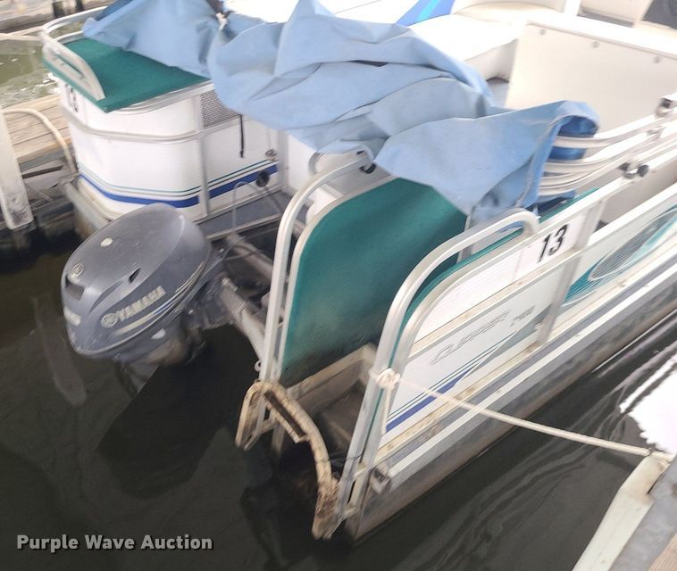 image for item MQ9642 2004 Playcraft Clipper 2400 pontoon boat