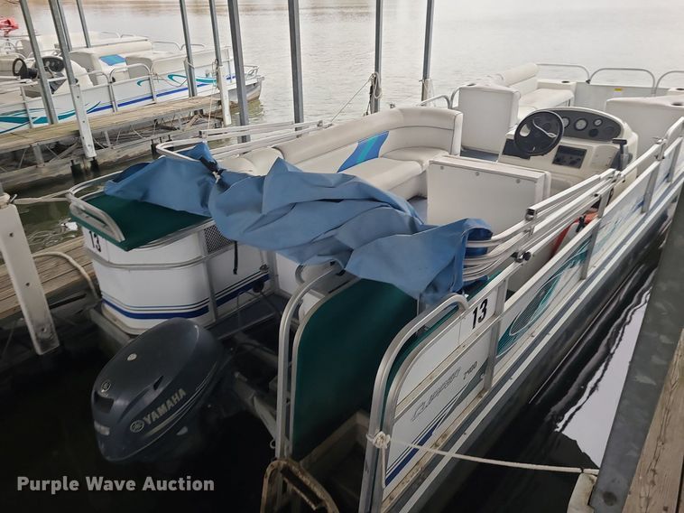 image for item MQ9642 2004 Playcraft Clipper 2400 pontoon boat