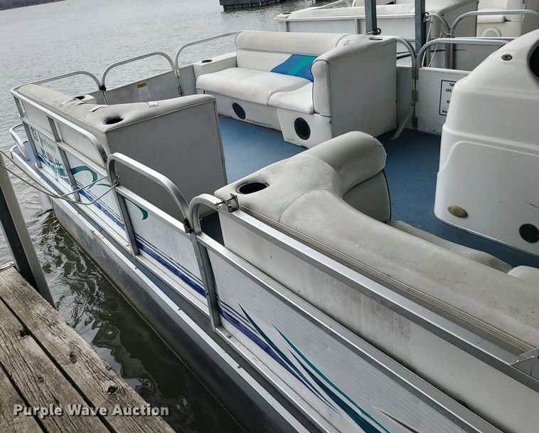 image for item MQ9642 2004 Playcraft Clipper 2400 pontoon boat