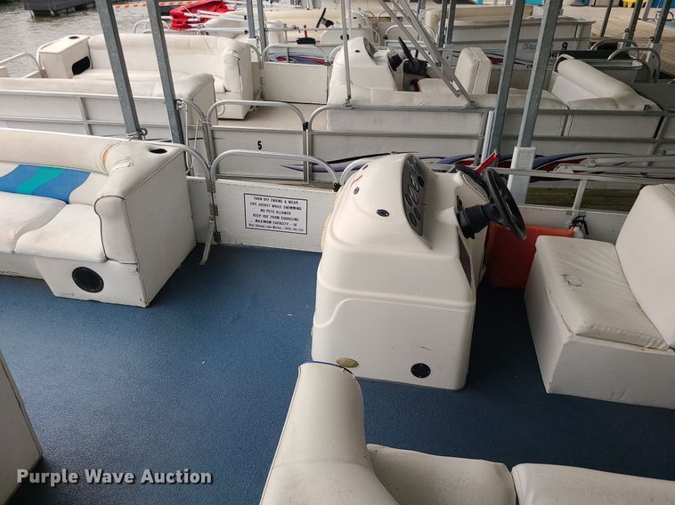 image for item MQ9642 2004 Playcraft Clipper 2400 pontoon boat