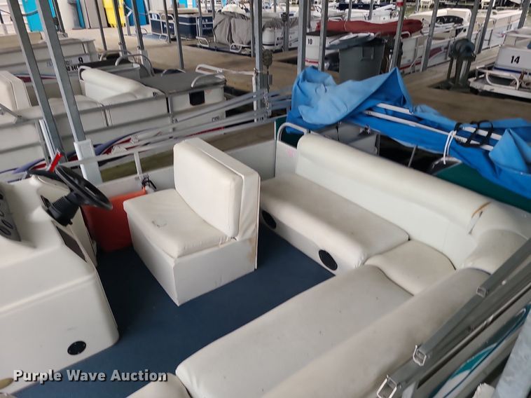 image for item MQ9642 2004 Playcraft Clipper 2400 pontoon boat