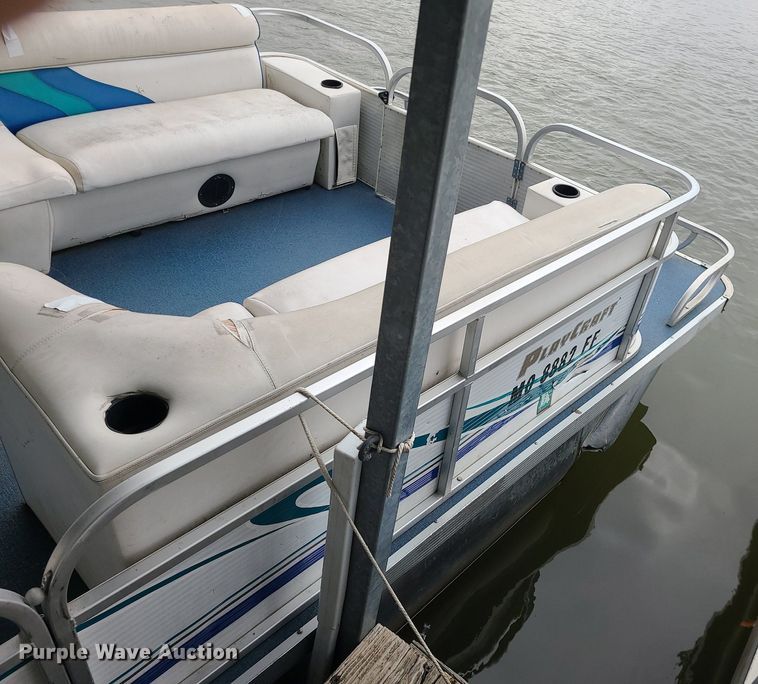 image for item MQ9642 2004 Playcraft Clipper 2400 pontoon boat