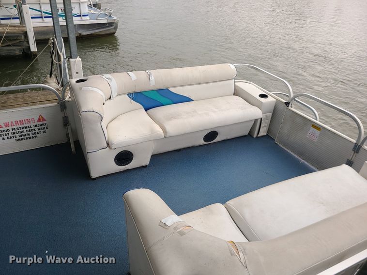 image for item MQ9642 2004 Playcraft Clipper 2400 pontoon boat