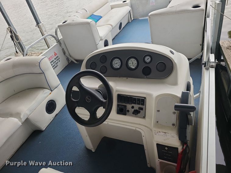 image for item MQ9642 2004 Playcraft Clipper 2400 pontoon boat