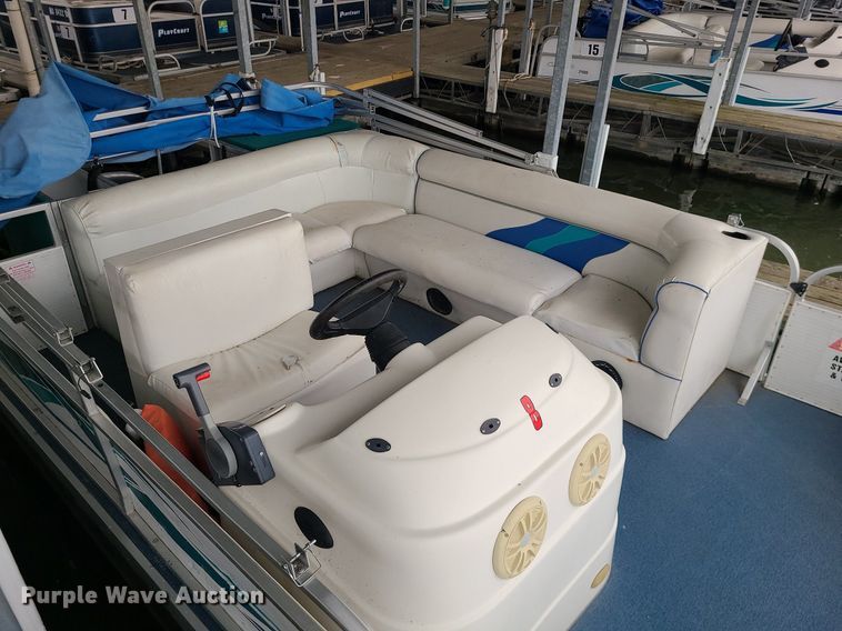 image for item MQ9642 2004 Playcraft Clipper 2400 pontoon boat