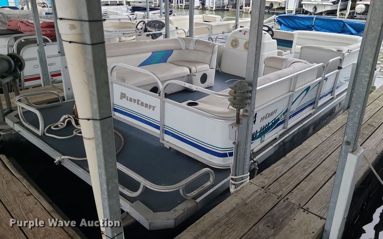 image for item MQ9643 2004 Playcraft Clipper 2400 pontoon boat