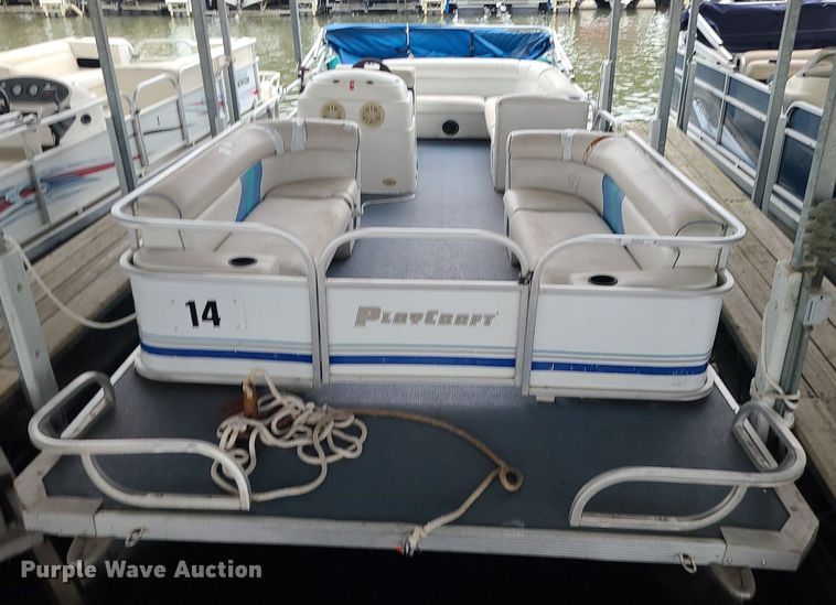 image for item MQ9643 2004 Playcraft Clipper 2400 pontoon boat