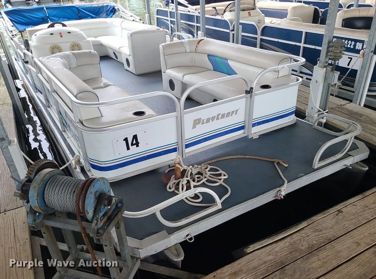 image for item MQ9643 2004 Playcraft Clipper 2400 pontoon boat