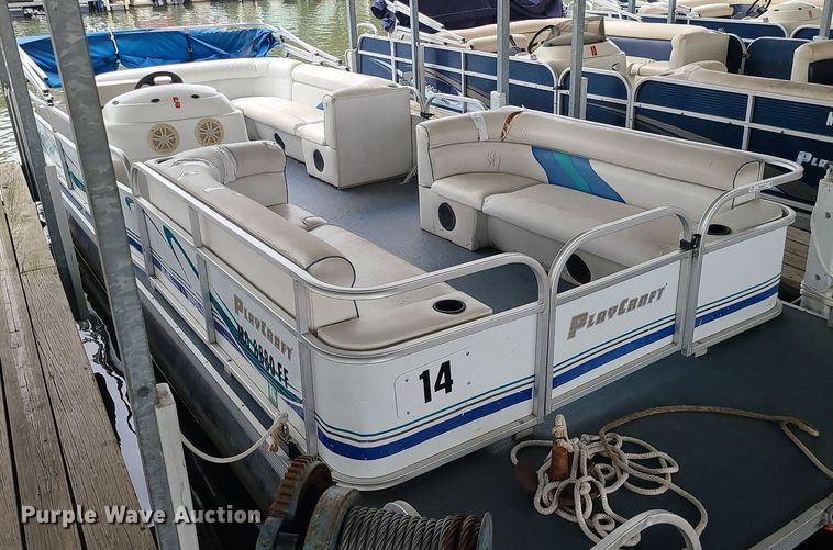 image for item MQ9643 2004 Playcraft Clipper 2400 pontoon boat