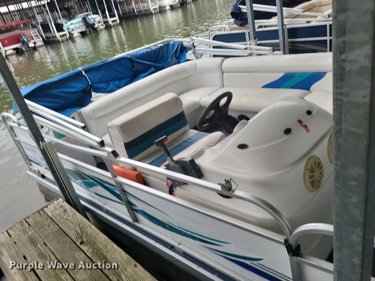 image for item MQ9643 2004 Playcraft Clipper 2400 pontoon boat