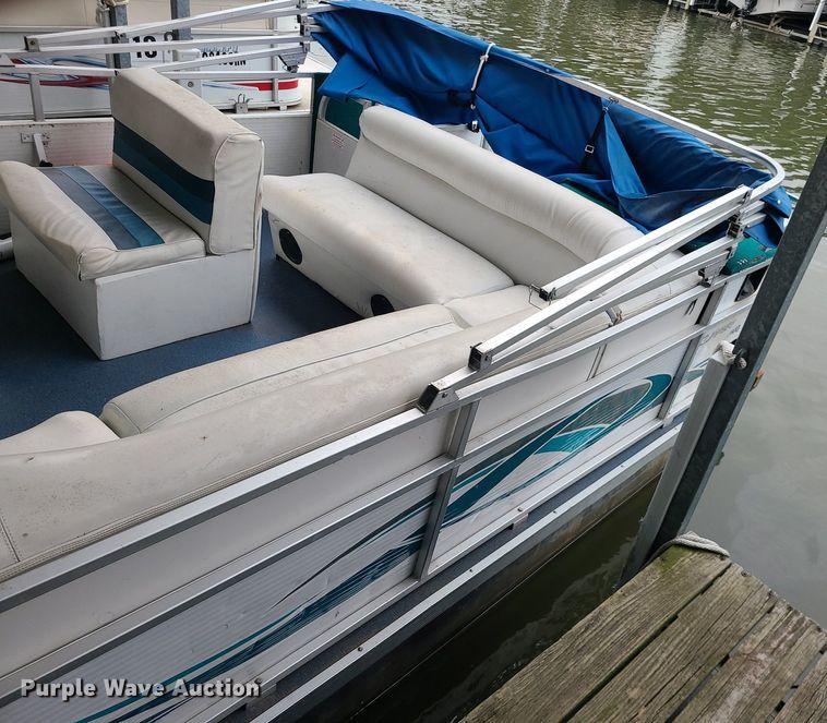 image for item MQ9643 2004 Playcraft Clipper 2400 pontoon boat