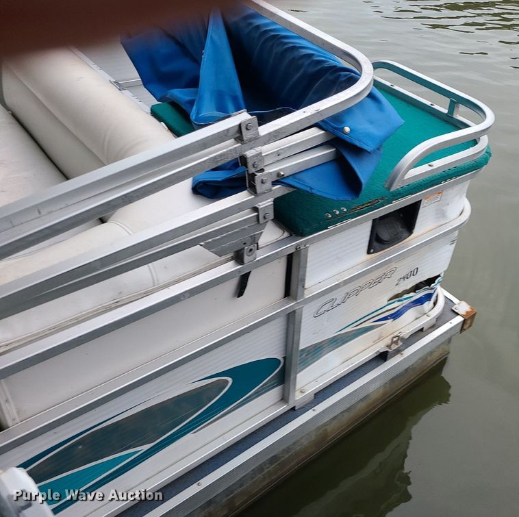 image for item MQ9643 2004 Playcraft Clipper 2400 pontoon boat