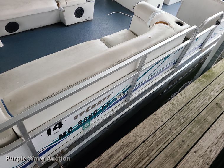 image for item MQ9643 2004 Playcraft Clipper 2400 pontoon boat