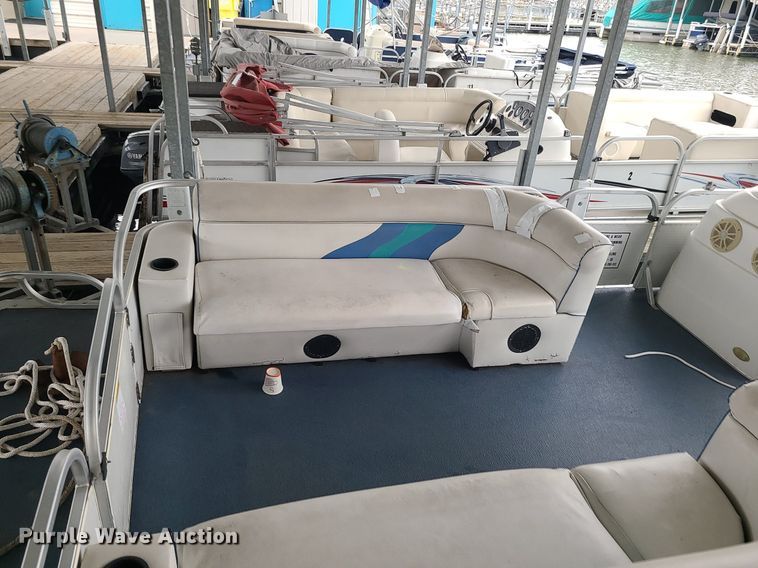 image for item MQ9643 2004 Playcraft Clipper 2400 pontoon boat