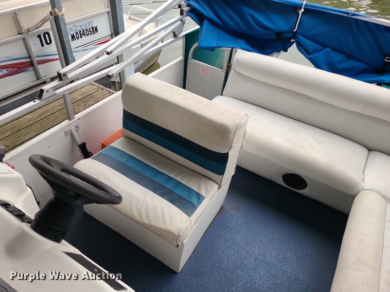 image for item MQ9643 2004 Playcraft Clipper 2400 pontoon boat