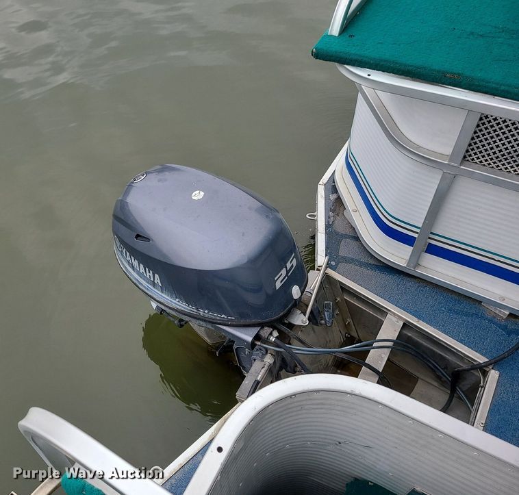 image for item MQ9643 2004 Playcraft Clipper 2400 pontoon boat