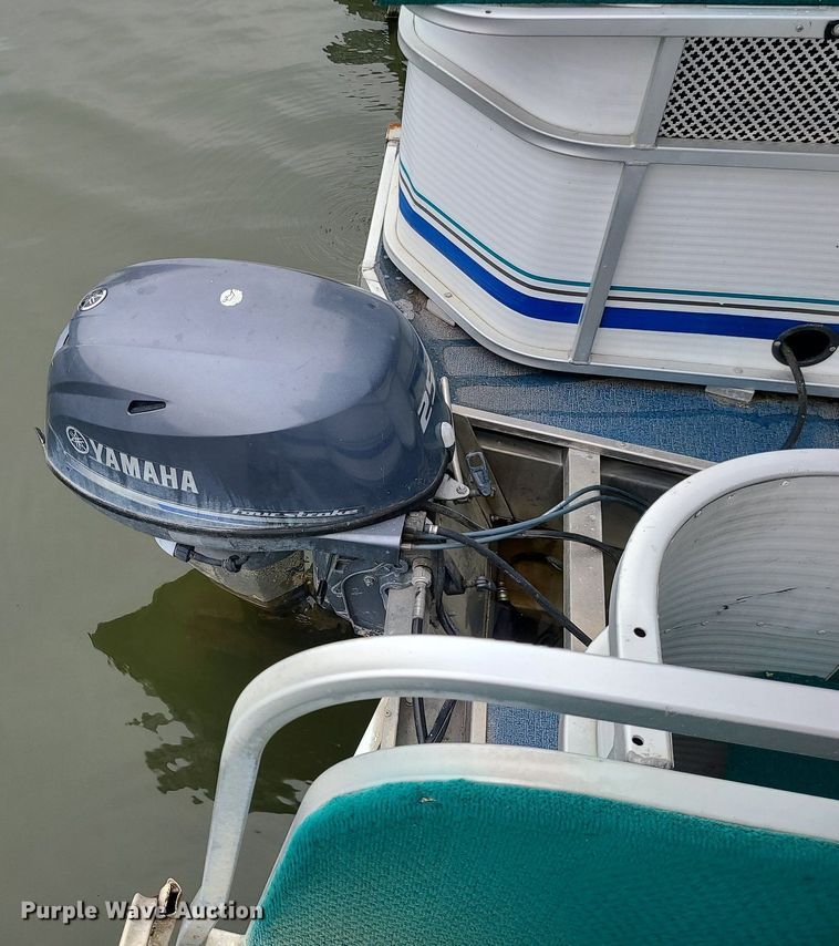 image for item MQ9643 2004 Playcraft Clipper 2400 pontoon boat