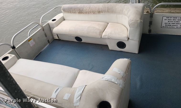 image for item MQ9644 2003 Playcraft Clipper 2400 pontoon boat