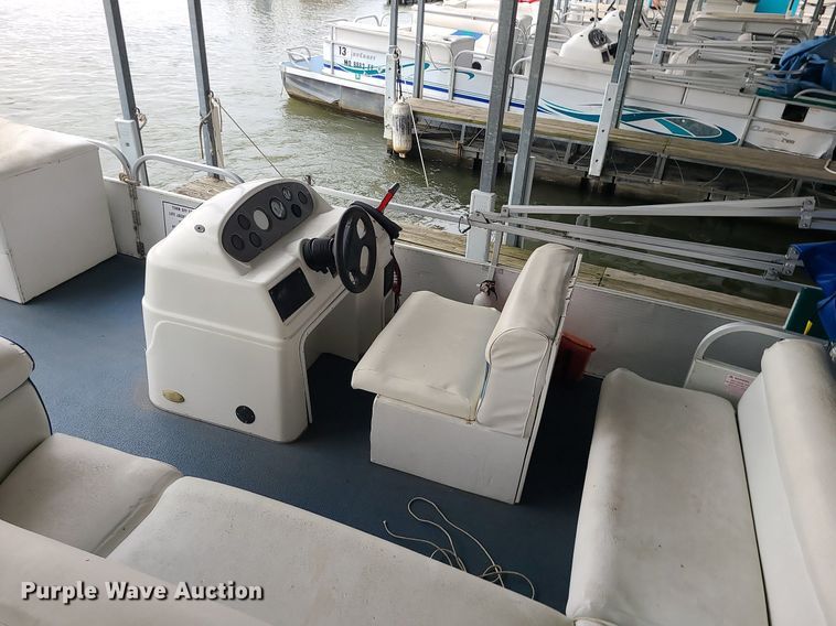 image for item MQ9644 2003 Playcraft Clipper 2400 pontoon boat