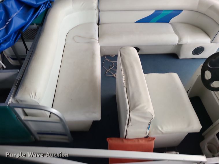 image for item MQ9644 2003 Playcraft Clipper 2400 pontoon boat