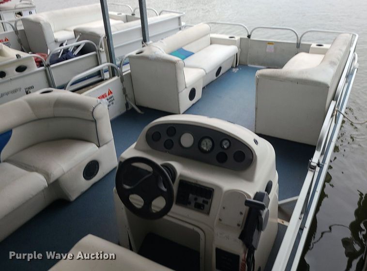 image for item MQ9644 2003 Playcraft Clipper 2400 pontoon boat