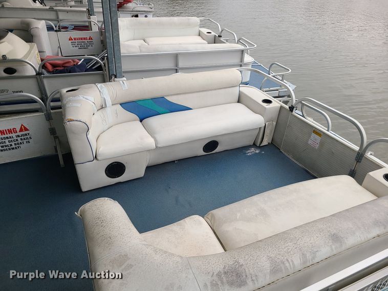 image for item MQ9644 2003 Playcraft Clipper 2400 pontoon boat