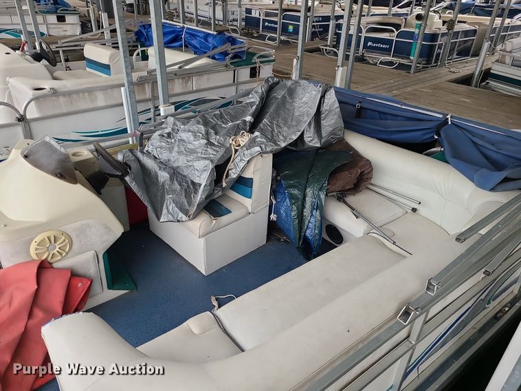 image for item MQ9645 2003 Playcraft Clipper 2400 pontoon boat