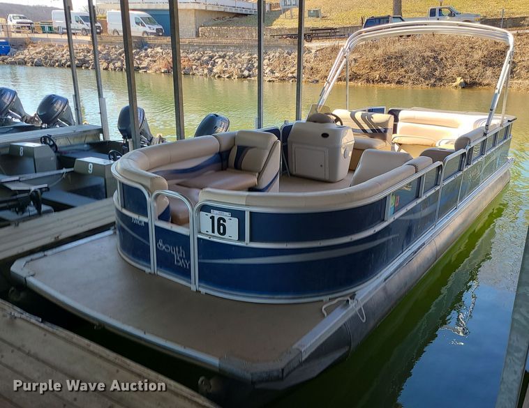image for item MQ9646 2011 South Bay 524CR pontoon boat
