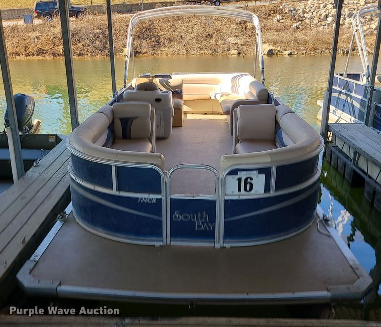image for item MQ9646 2011 South Bay 524CR pontoon boat