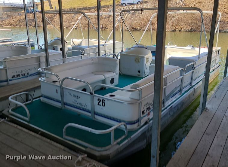 image for item MQ9647 2003 Playcraft  Clipper 2400 pontoon boat