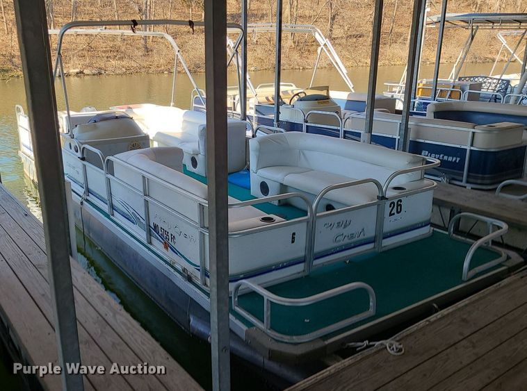 image for item MQ9647 2003 Playcraft  Clipper 2400 pontoon boat