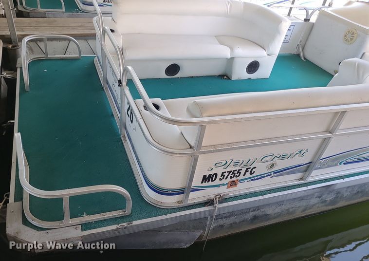 image for item MQ9647 2003 Playcraft  Clipper 2400 pontoon boat